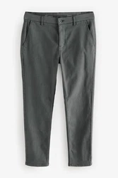 Next Chinohose Slim Fit Motionflex Khaki/Dunkelgrau/Hellgrau/Grau/Dunkelgrün