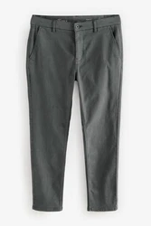 Next Chinohose Slim Fit Motionflex Khaki/Dunkelgrau/Hellgrau/Grau/Dunkelgrün