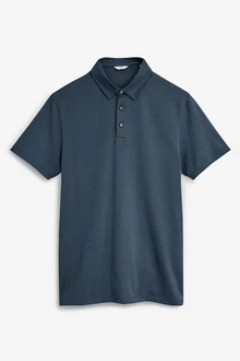 Next Poloshirt Dunkelblau/Blau/Hellblau/Grau