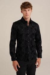 WE Fashion Businesshemd Schwarz