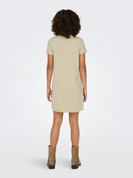 ONLY Relax-fit-Jeans ONLFRIDA S/S WILD DRESS BOX UB SWT Khaki/Beige