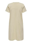 ONLY Relax-fit-Jeans ONLFRIDA S/S WILD DRESS BOX UB SWT Khaki/Beige