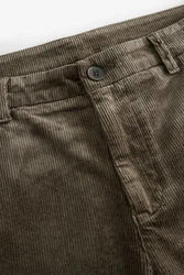Next Chinohose Slim Fit Chinohose Khaki/Dunkelgrün