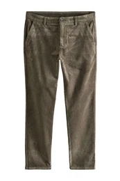 Chinohose Slim Fit Chinohose aus Cord (1-tlg)