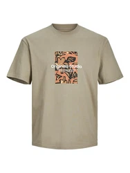 Jack & Jones Poloshirt Khaki/Dunkelgrün/Braun/Beige/Grau