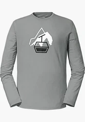 Schöffel Fleeceshirt Glogghus Grau/Hellgrau/Hellblau/Dunkelgrau/Silber