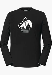 Schffel Fleeceshirt Glogghus mit angesagtem Gondel-Print