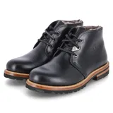 Schwarze schlichte Stiefeletten image