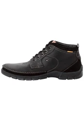 camel active Schnürschuh Schnürboots Schwarz/Braun/Dunkelbraun