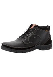 camel active Schnürschuh Schnürboots Schwarz/Braun/Dunkelbraun