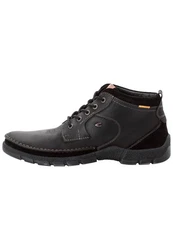 camel active Schnürschuh Schnürboots Schwarz/Braun/Dunkelbraun