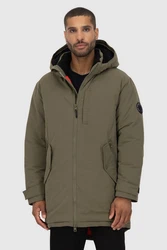Alife & Kickin Winterjacke Herren NoelAK Dunkelgrün/Khaki