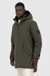 Alife & Kickin Winterjacke Herren NoelAK Dunkelgrün/Khaki/Grün