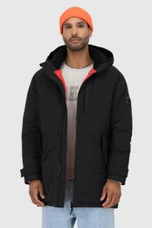 Alife & Kickin Winterjacke Herren NoelAK Schwarz/Dunkelgrau