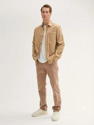 TOM TAILOR Chinohose Marvin Straight Braun/Khaki/Beige