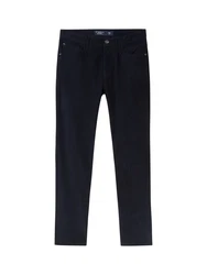 TOM TAILOR Chinohose Marvin Straight Dunkelblau/Blau