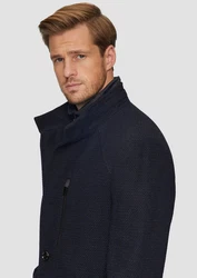 s.Oliver BLACK LABEL Langmantel Mantel mit herausnehmbarem Einsatz Schwarz