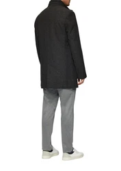 s.Oliver BLACK LABEL Langmantel Mantel mit herausnehmbarem Einsatz Schwarz