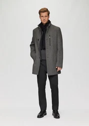 s.Oliver BLACK LABEL Langmantel Mantel mit herausnehmbarem Einsatz schwarz