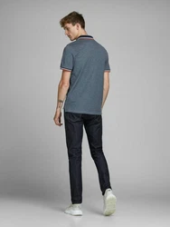Jack & Jones Shirt JJEPaulos Dunkelblau/Hellblau/Blau/Rot