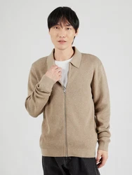 JACK & JONES Strickjacke JPRBLamilano Khaki/Braun/Beige