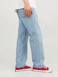 Jack & Jones Loose-fit Jeans Eddie Cooper (1-tlg) Hellblau/Blau