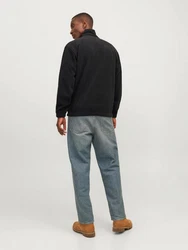 Jack & Jones JORVesterbro Strickpullover Kapuzensweatshirt Schwarz/Beige