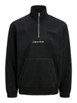 Jack & Jones JORVesterbro Strickpullover Kapuzensweatshirt Schwarz/Beige