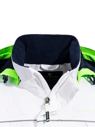 Schietwetter Funktionsjacke Herren Segeljacke Sailing Seymour Weiß/Grün