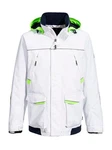 Schietwetter Funktionsjacke Herren Segeljacke Sailing Seymour Weiß/Grün