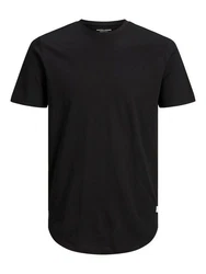 Jack & Jones T-Shirt JJENoa TEE SS CREW NECK Schwarz