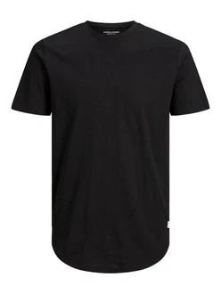Jack & Jones T-Shirt JJENoa TEE SS CREW NECK Schwarz
