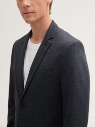TOM TAILOR Sakko Dunkelblau/Grau/Dunkelgrau/Hellblau