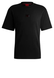 HUGO T-Shirt Dugojelly Schwarz