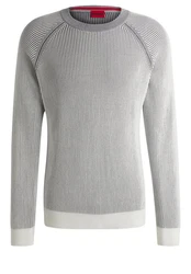 HUGO Strickpullover Squizzo (1-tlg) 