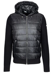 Sweatjacke mit Steppung (1-tlg)