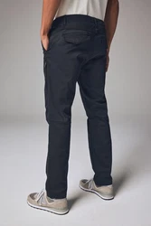Next Stretch-Hose mit Reißverschlussdetail Schwarz