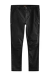 Next Stretch-Hose mit Reißverschlussdetail Schwarz