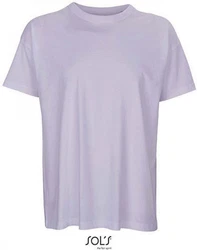 SOLS Rundhalsshirt Mens Boxy Oversized T-Shirt Lila