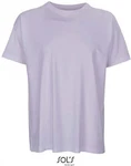 SOLS Rundhalsshirt Mens Boxy Oversized T-Shirt Lila