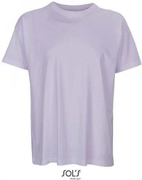 Rundhalsshirt Mens Boxy Oversized T-Shirt - Gekmmte Bio-Baumwolle