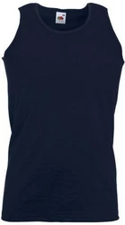 Fruit of the Loom Tanktop Athletic Vest Tank Top Herren T-Shirt Dunkelblau/Blau
