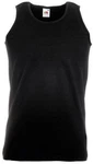 Fruit of the Loom Tanktop Athletic Vest Tank Top Herren T-Shirt Schwarz/Dunkelgrau