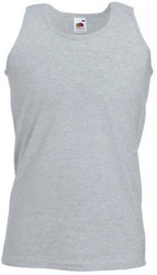 Fruit of the Loom Tanktop Athletic Vest Tank Top Herren T-Shirt Grau/Hellgrau