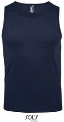 SOLS Herren Tank Top Justin Dunkelblau/Blau