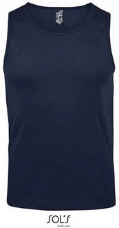 SOLS Herren Tank Top Justin Dunkelblau/Blau