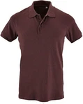 SOLS Poloshirt Herren Phoenix Dunkelrot/Bordeaux/Braun/Lila