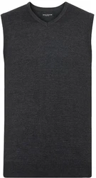 Russell Sweatshirt Herren V-Neck ärmelloser Pullover 