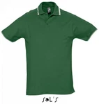 SOLS Poloshirt Practice Herren Contrast Grün/Dunkelgrün