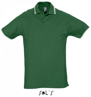 SOLS Poloshirt Practice Herren Contrast Grün/Dunkelgrün SOLS Poloshirt Practice Herren Contrast Grün/Dunkelgrün